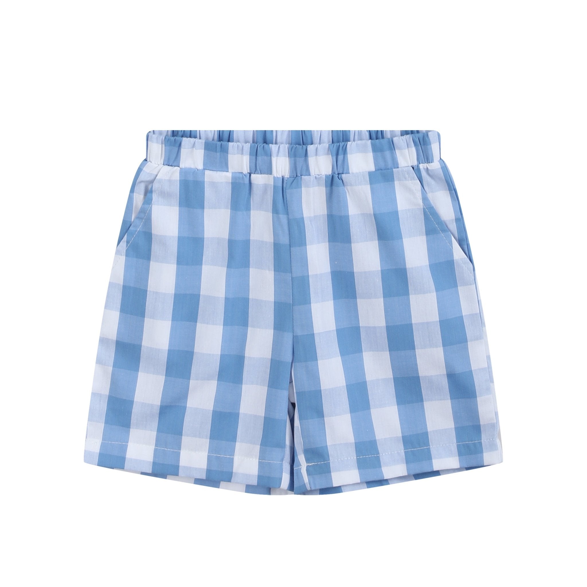 Red, White And Blue Shirt And Shorts Set