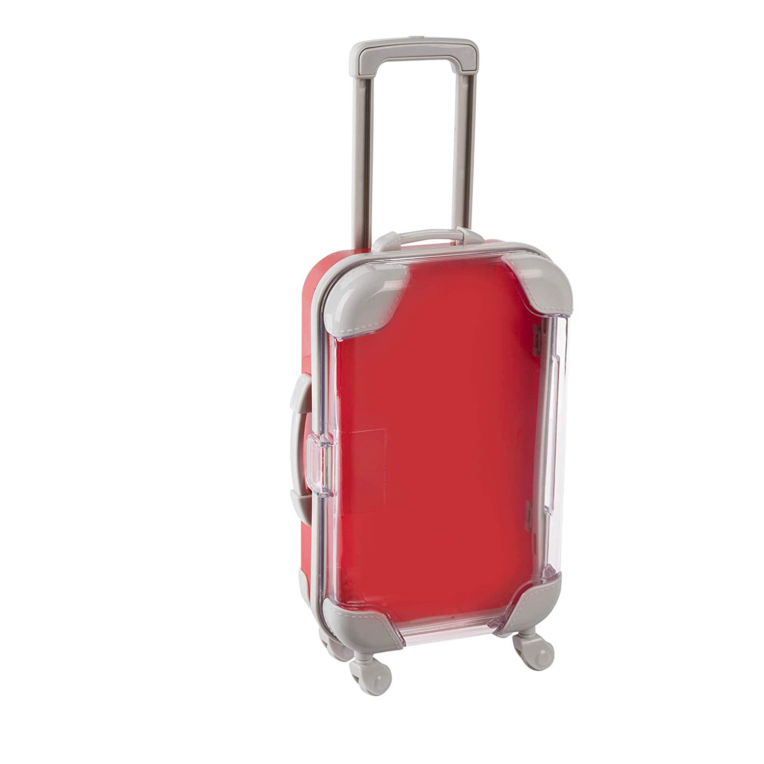 Mini Suitcase Candy Box 5.5"x3.5"x1.5" Red 8 Pack