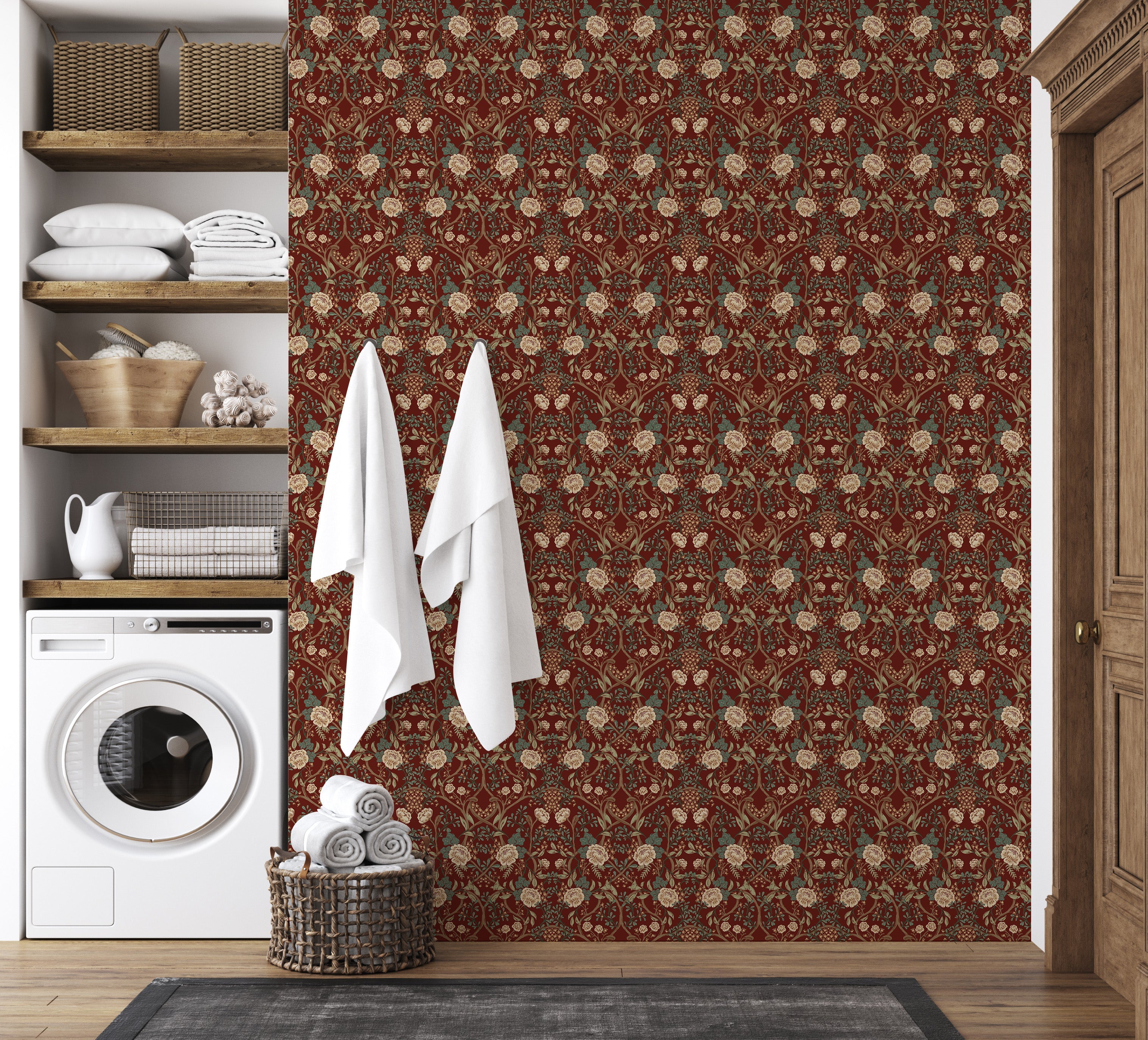 Winslow Wallpaper By Beeky Illustration