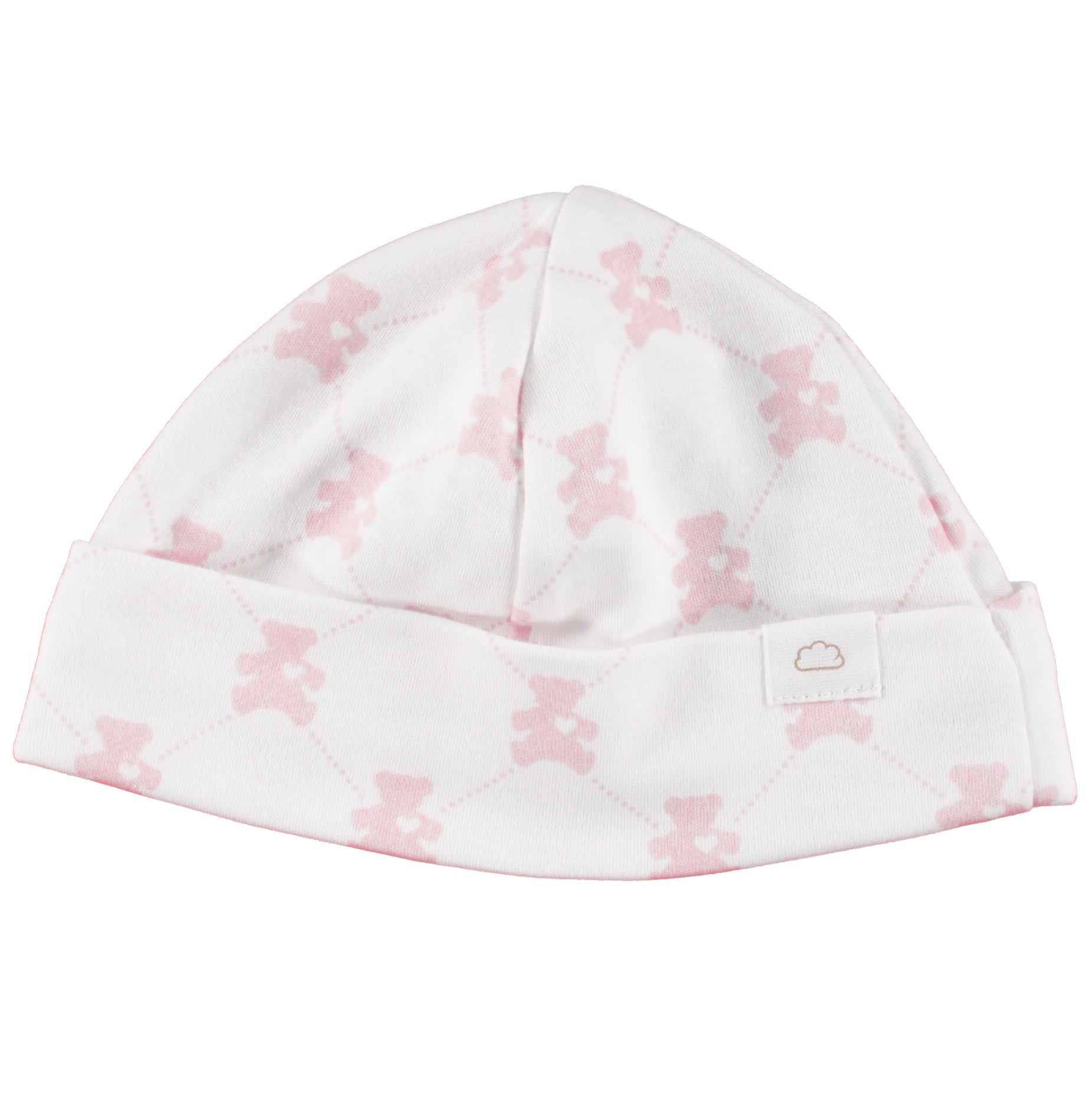 Hat - Teddy Bear Pink