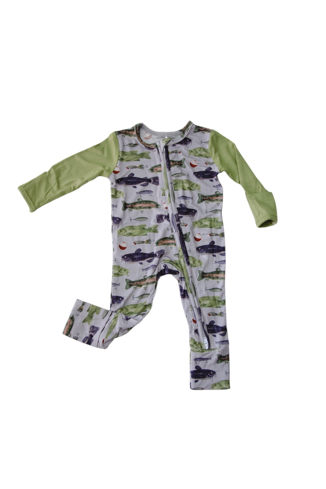 Reel Time | Convertible Bamboo Zip Romper
