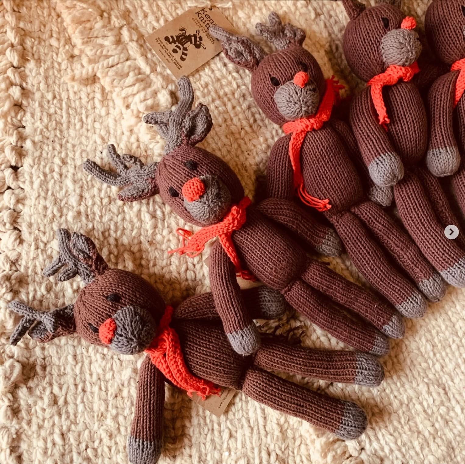 Knit Buddy  | Juniper The Reindeer