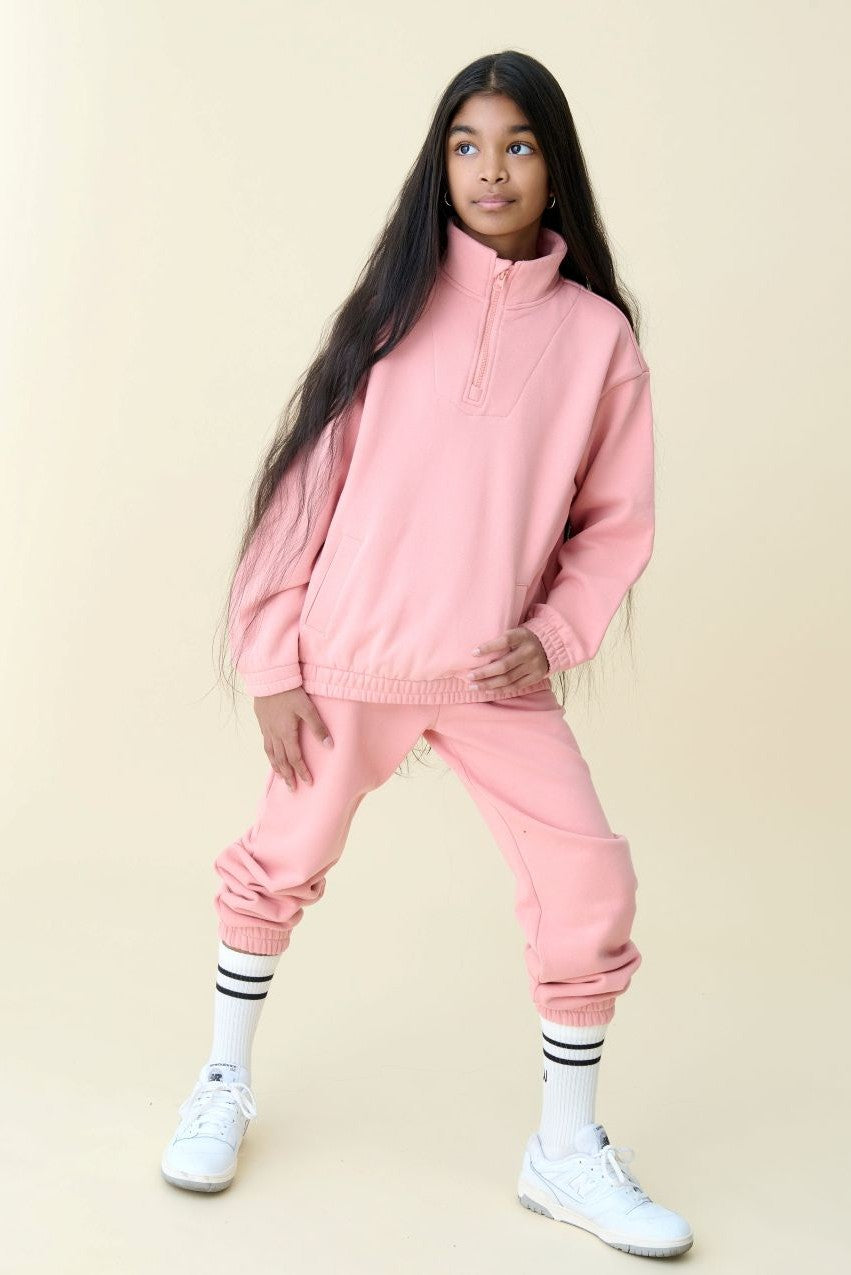 Relaxed Cotton Straight Leg Sweatpant