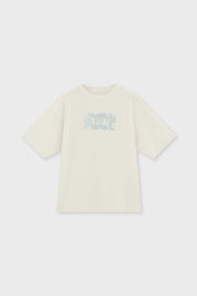 Relaxed Organic Cotton T-shirt With Sow Print