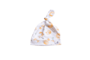 Newborn Top Knot Hat - Sleepy Fox
