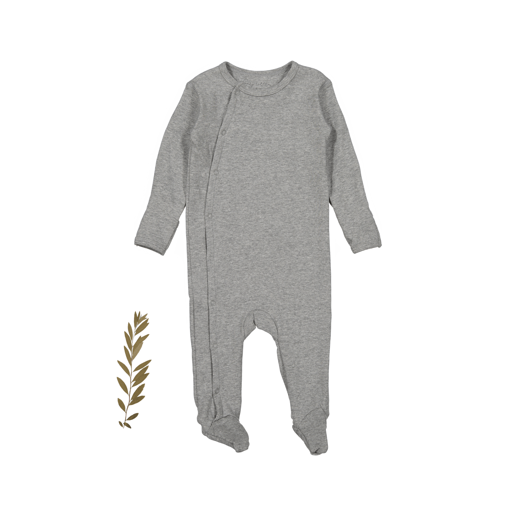 The Snap Romper - Heather