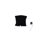 The Short - Black Ribbed