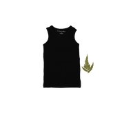 The Tank - Black Ribbed