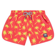 Coral & Lime Palms