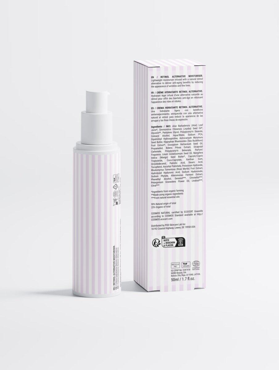 Retinol Alternative Moisturizer | Nourishing Anti-aging Facial Cream