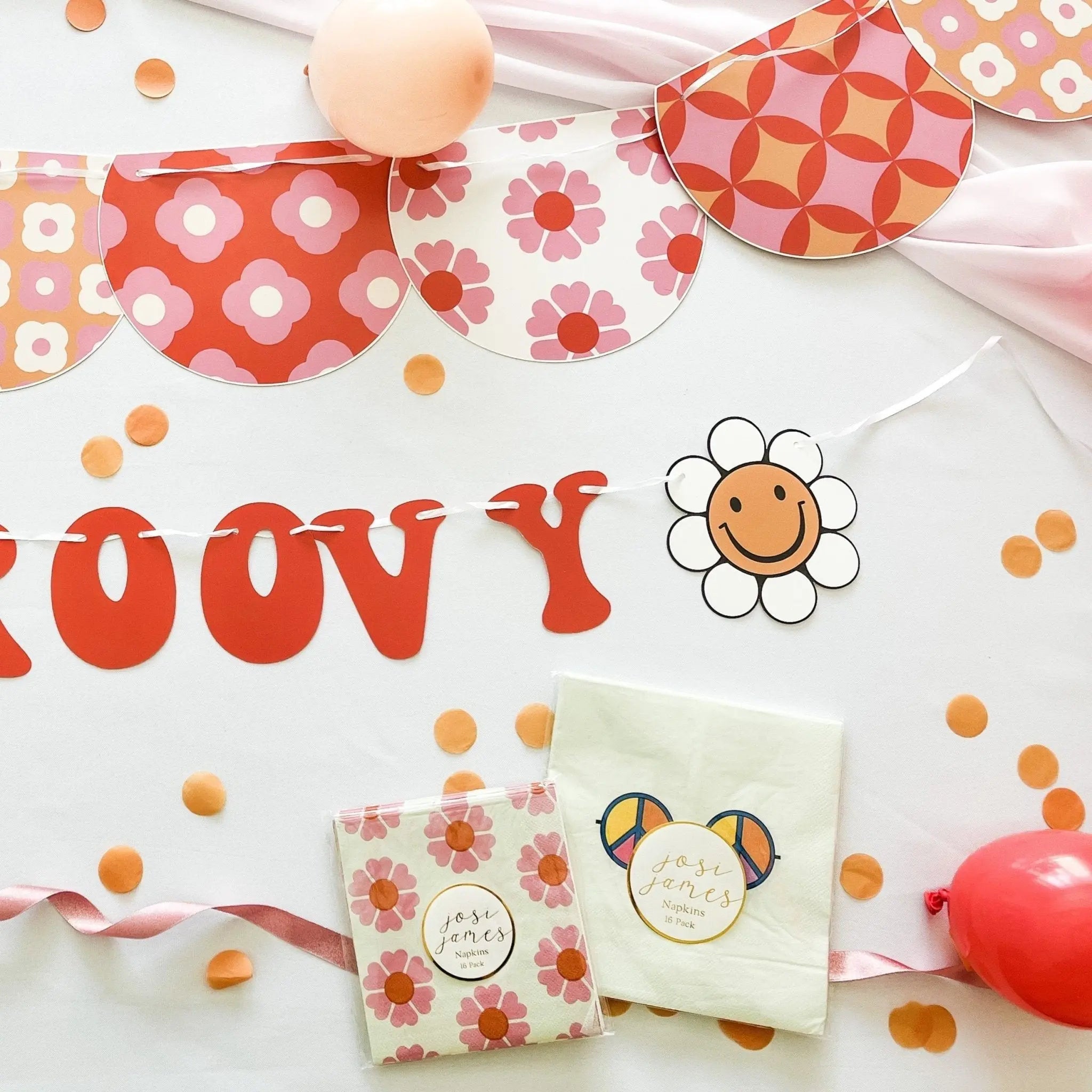 Groovy Napkins Large