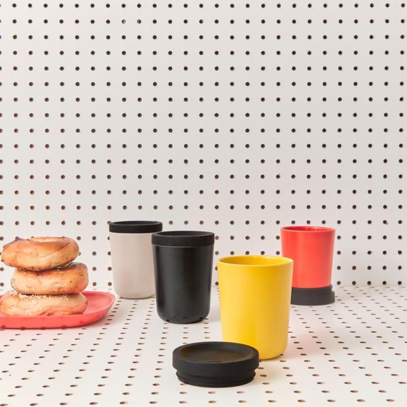 12 Oz Takeaway Mug - Black