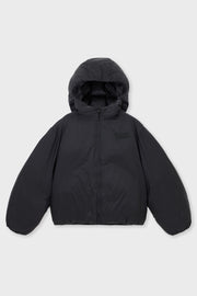 Cropped Lightweight Reversible Puffer