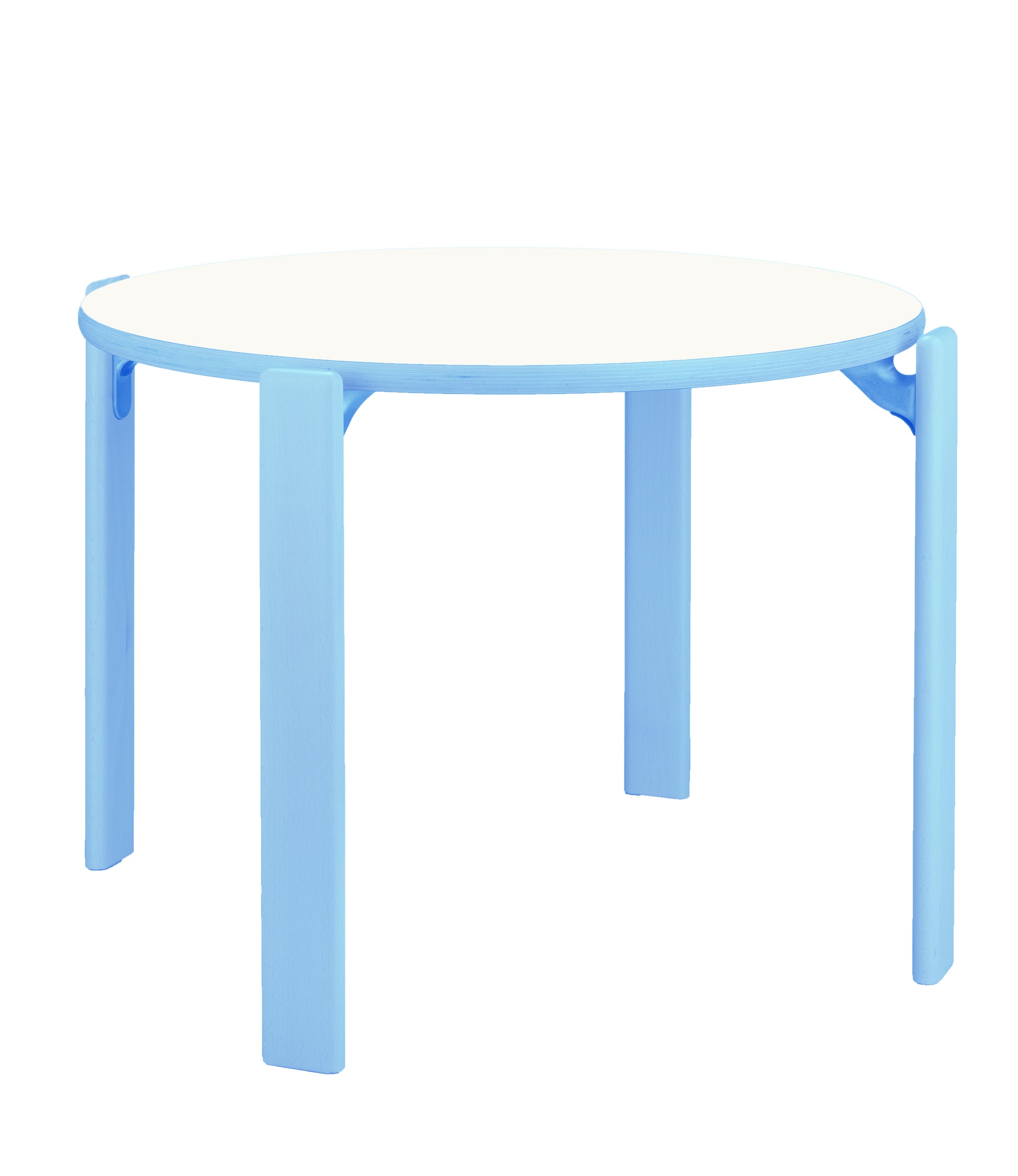 Dietiker Rey Junior Table – round kids table in Fresh Light Blue