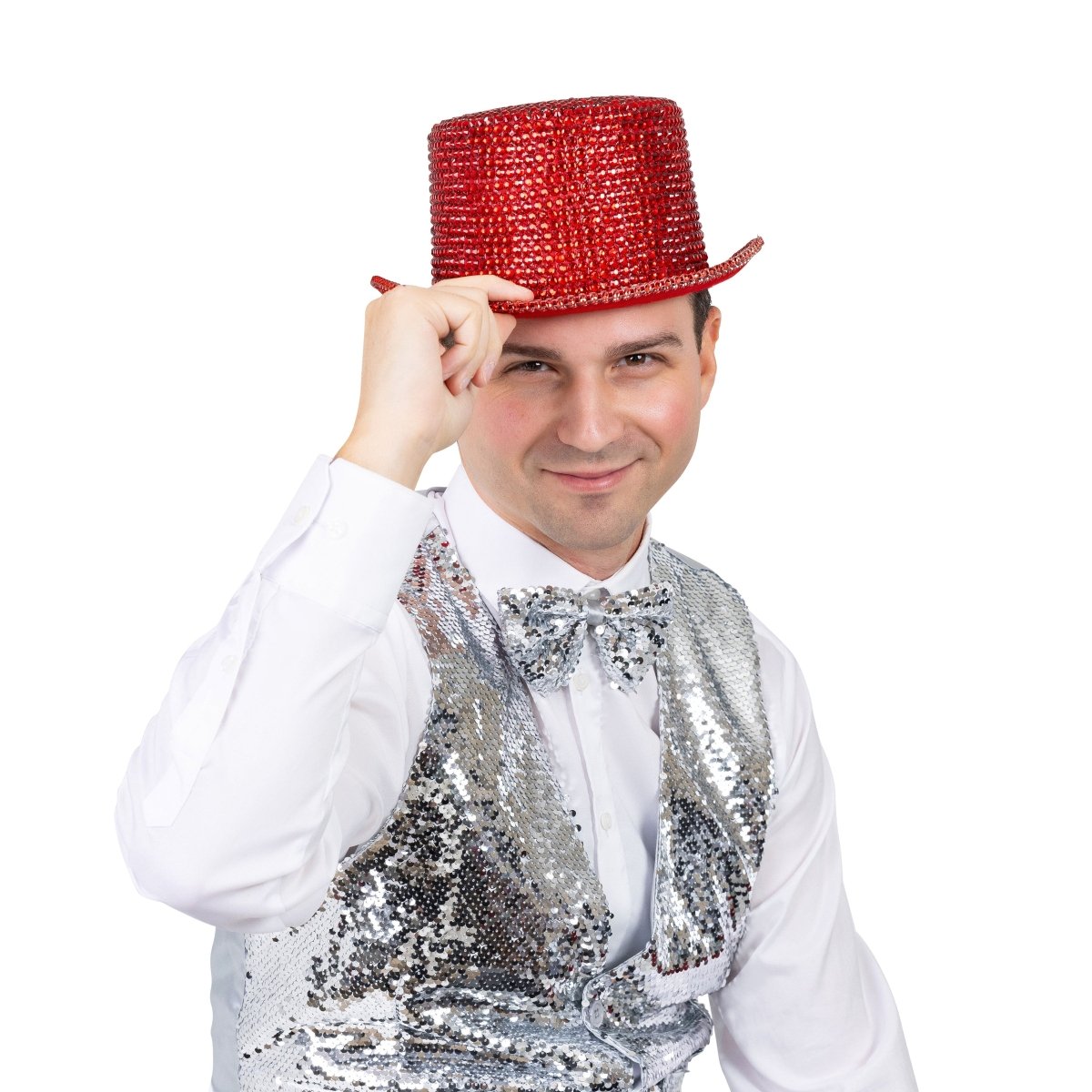 Rhinestone Top Hat