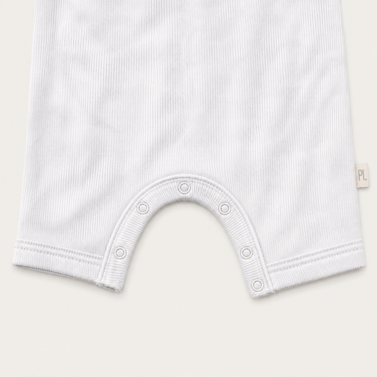 Rib Marble Shortall Onesie