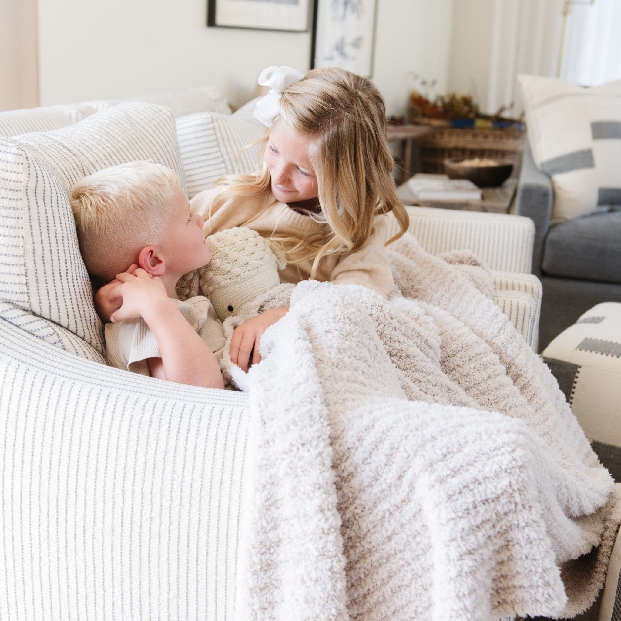 Ribbed Bamboni® Toddler Blankets