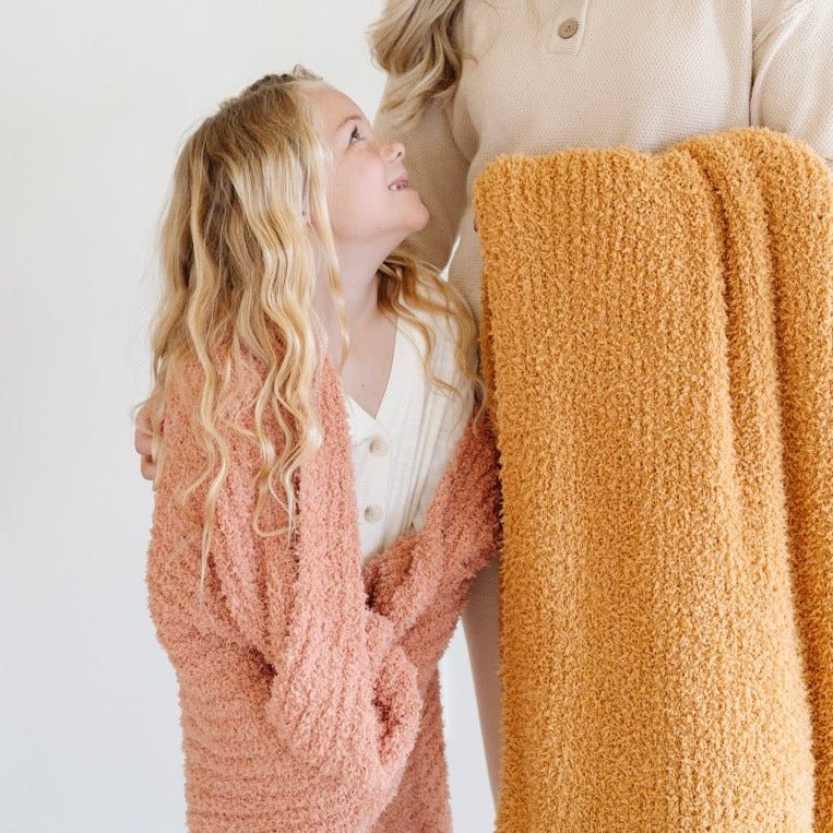 Ribbed Bamboni® Toddler Blankets