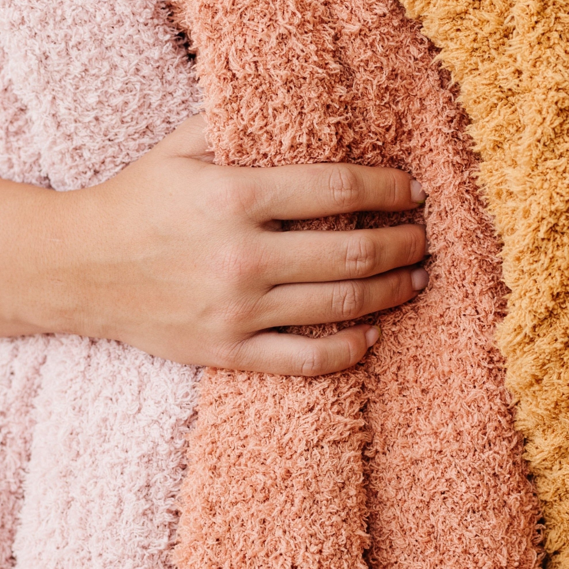 Ribbed Bamboni® Toddler Blankets