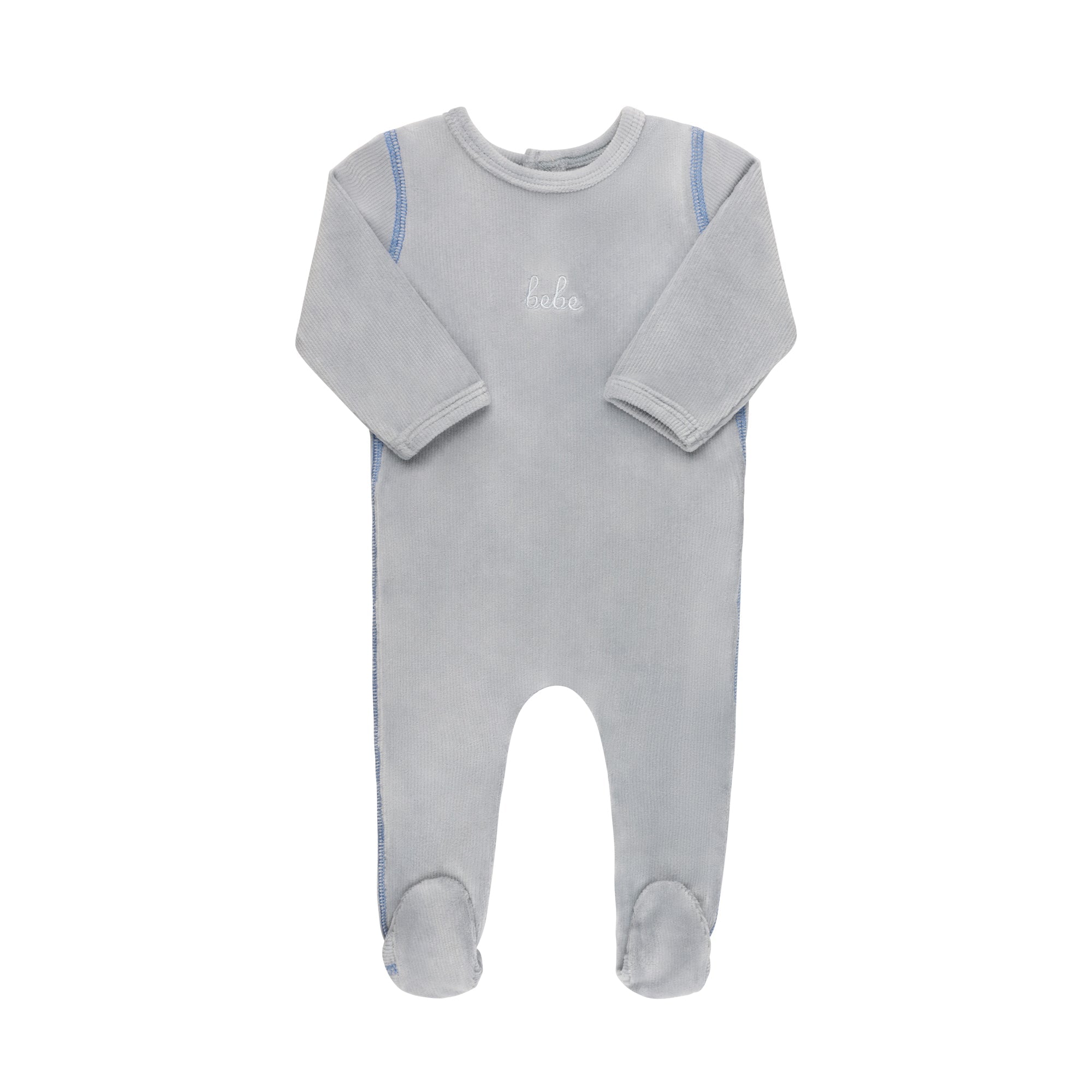 Ribbed Velour Bebe Layette Set