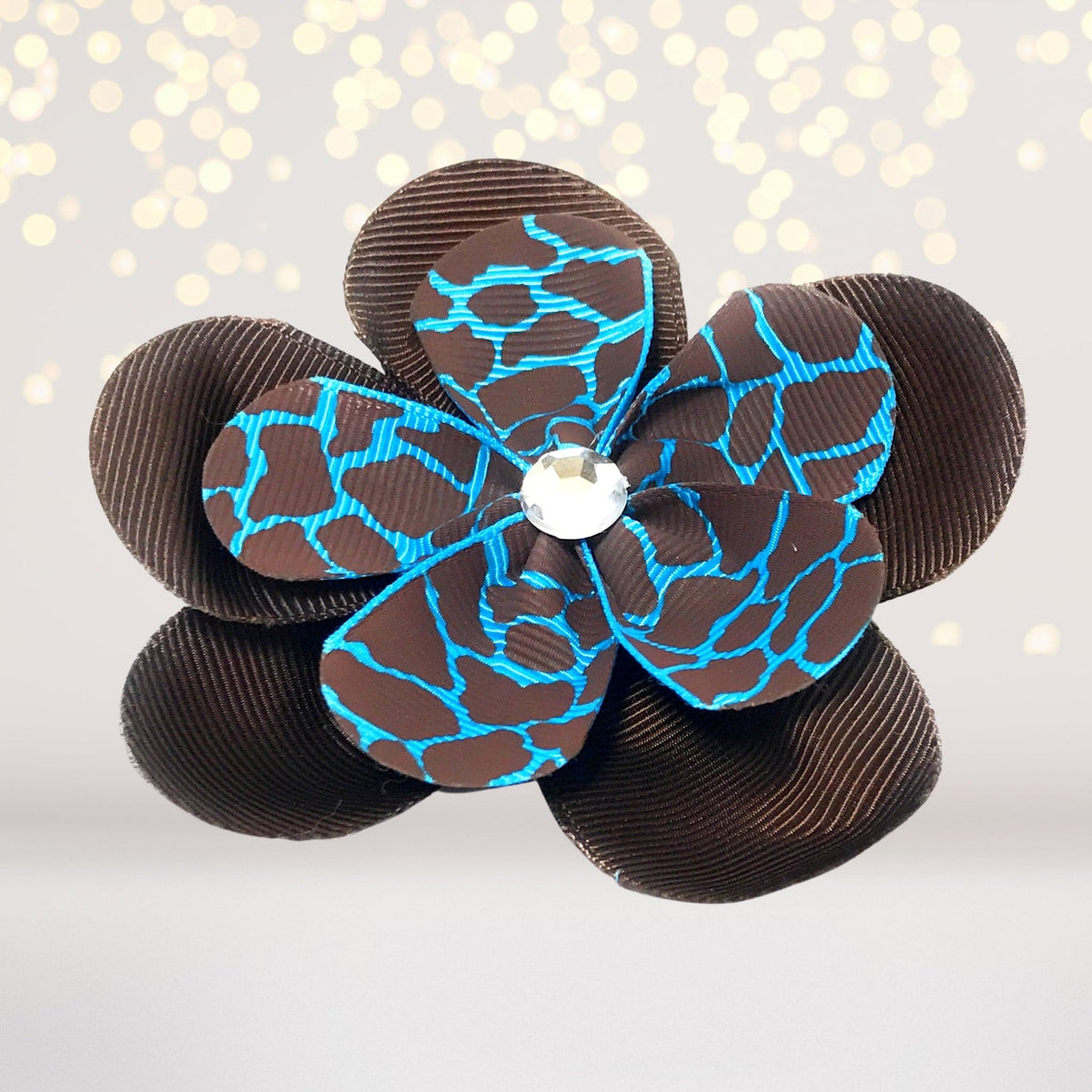 Ribbon Hair Flowers, Hair Flower Clips For Girls