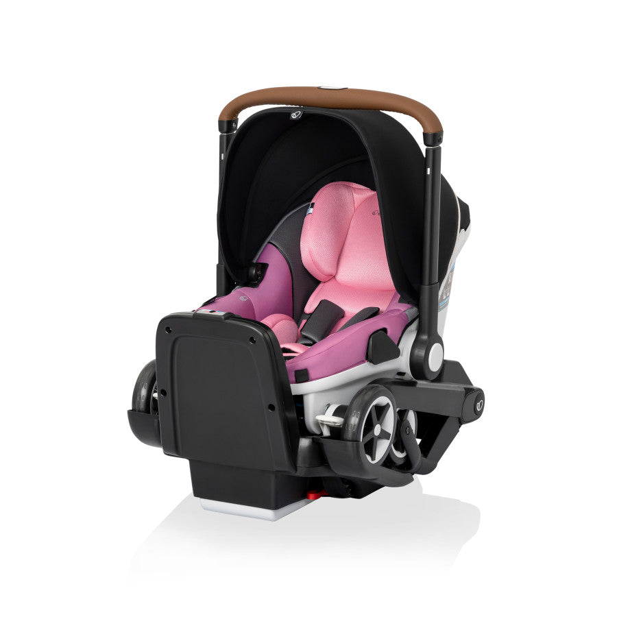 Shyft Dualride Infant Car Seat Stroller Combo With Carryall Storage & Extended Canopy