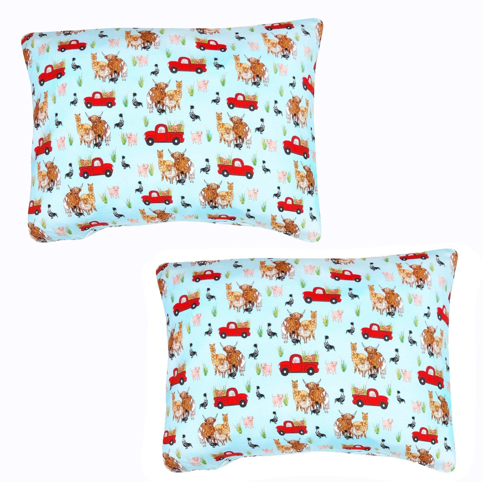 Ride With My Crew 2-pack Toddler Pillow Case