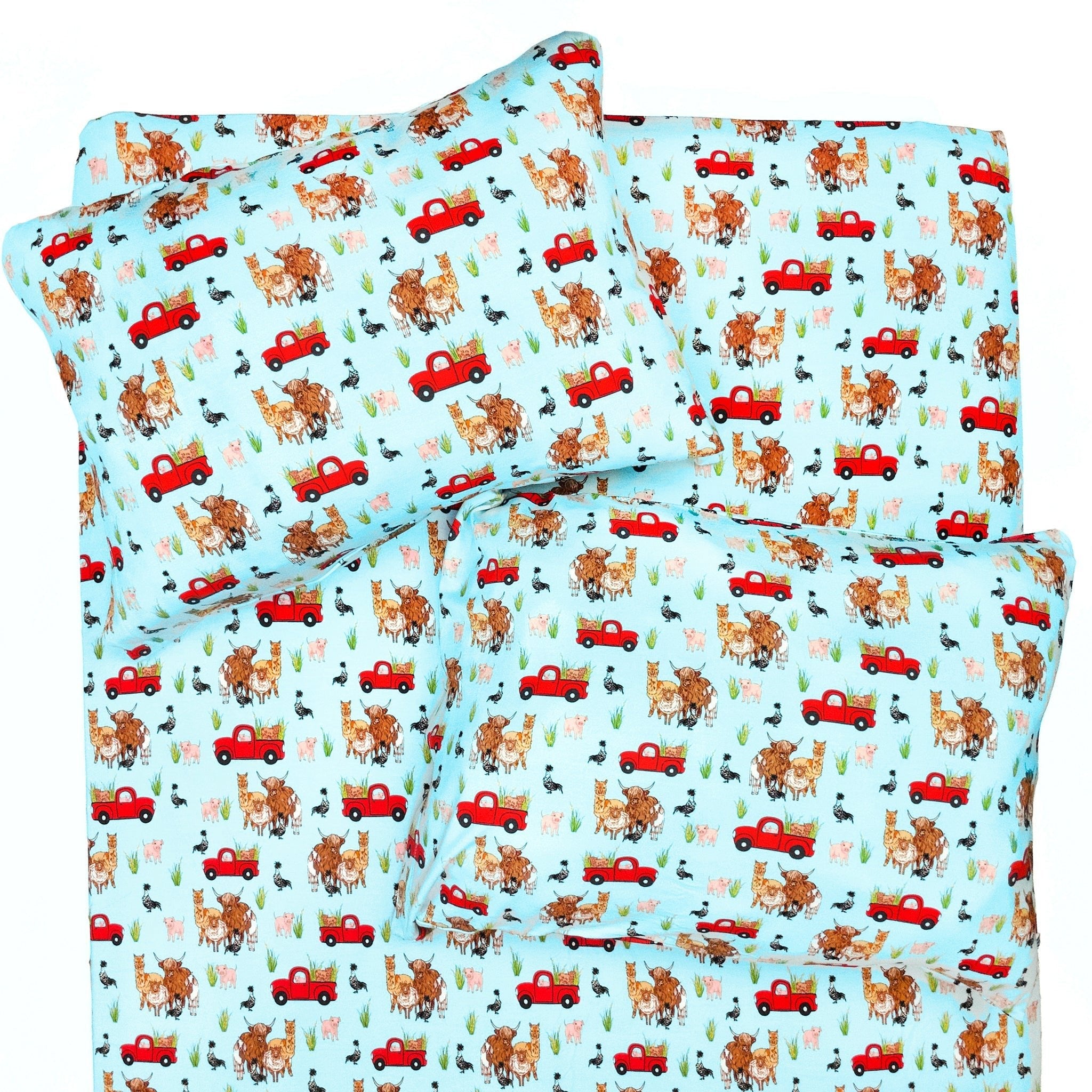 Ride With My Crew 2-pack Toddler Pillow Case