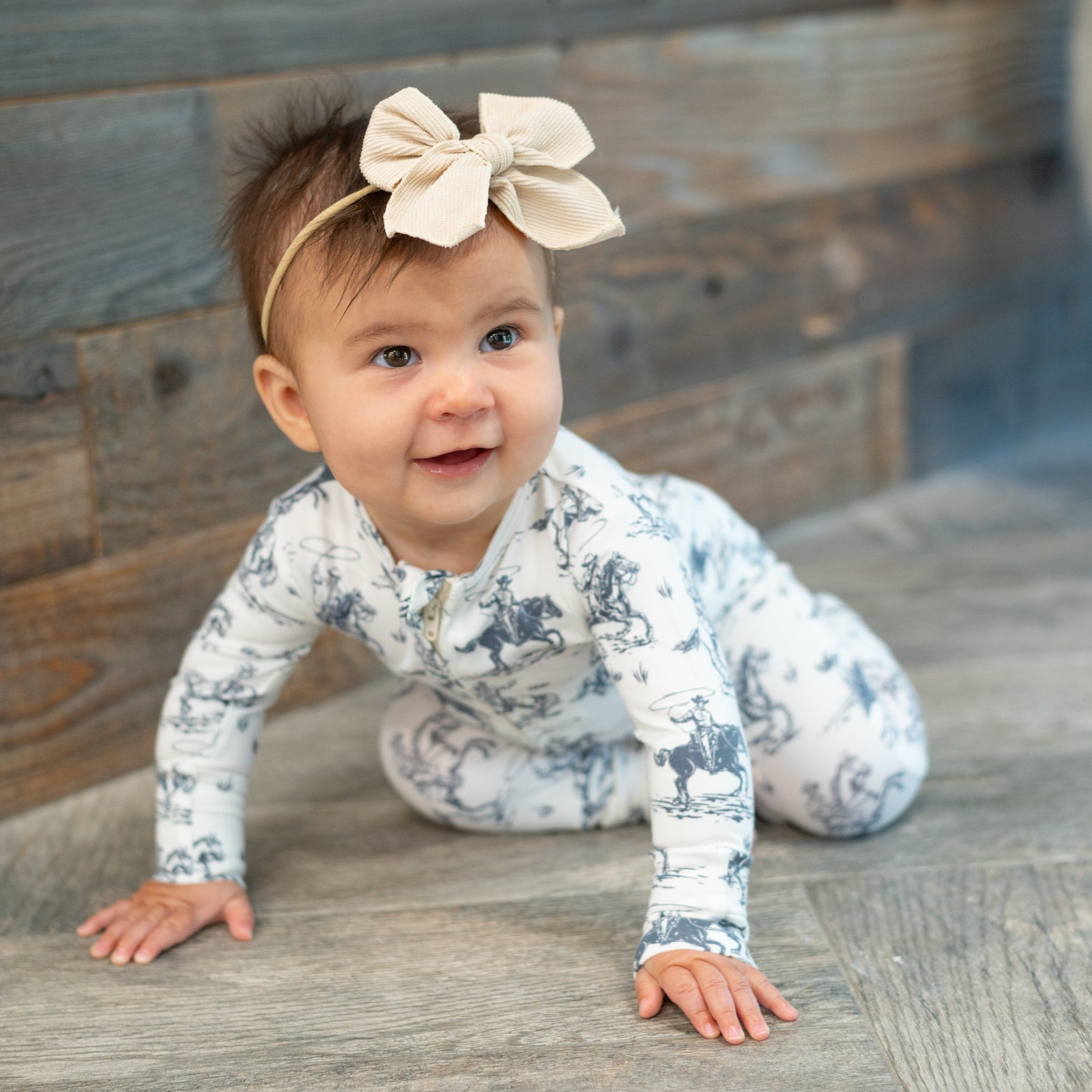 Rip's Ranch Zipper Footie