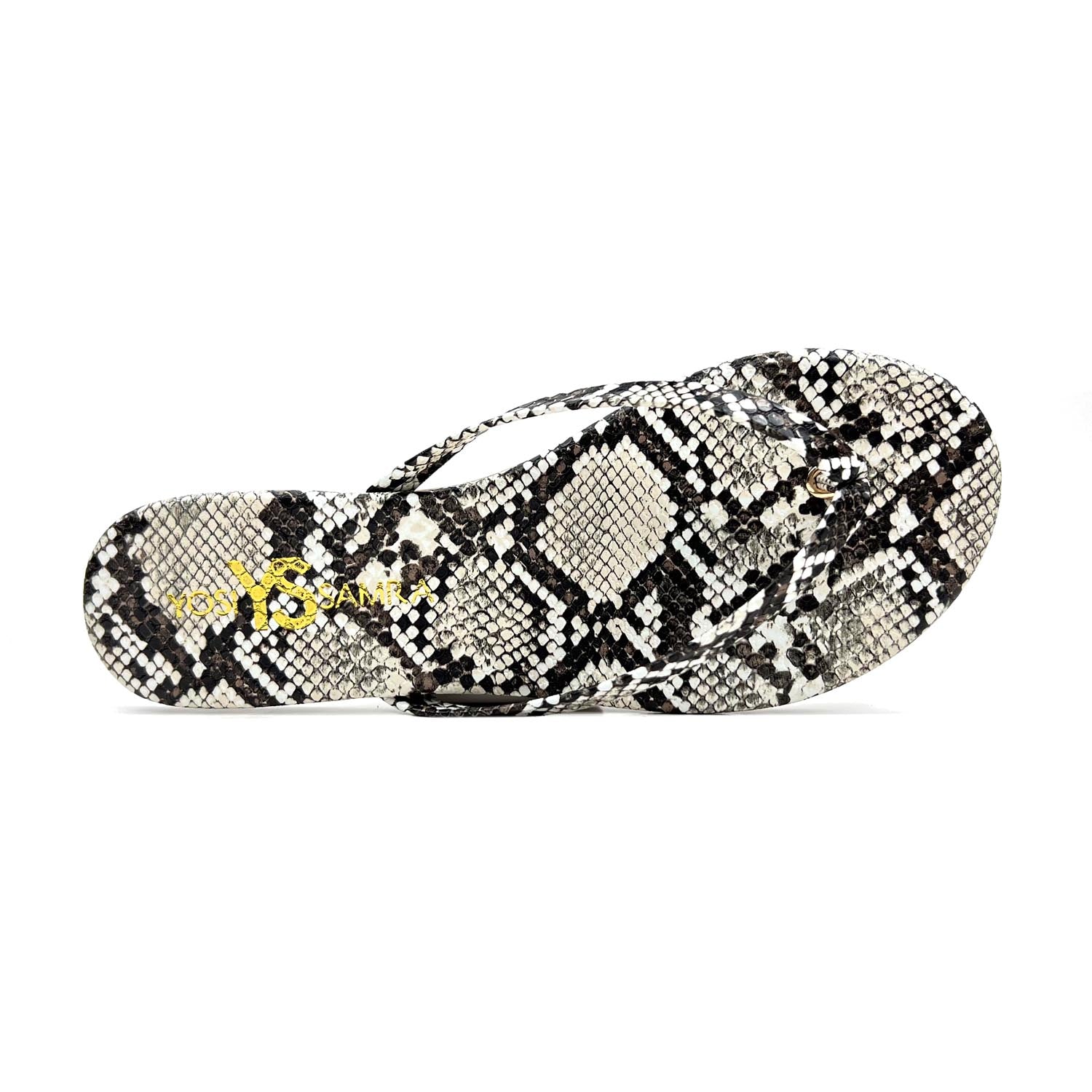 Rivington Flip Flop In Snake Print