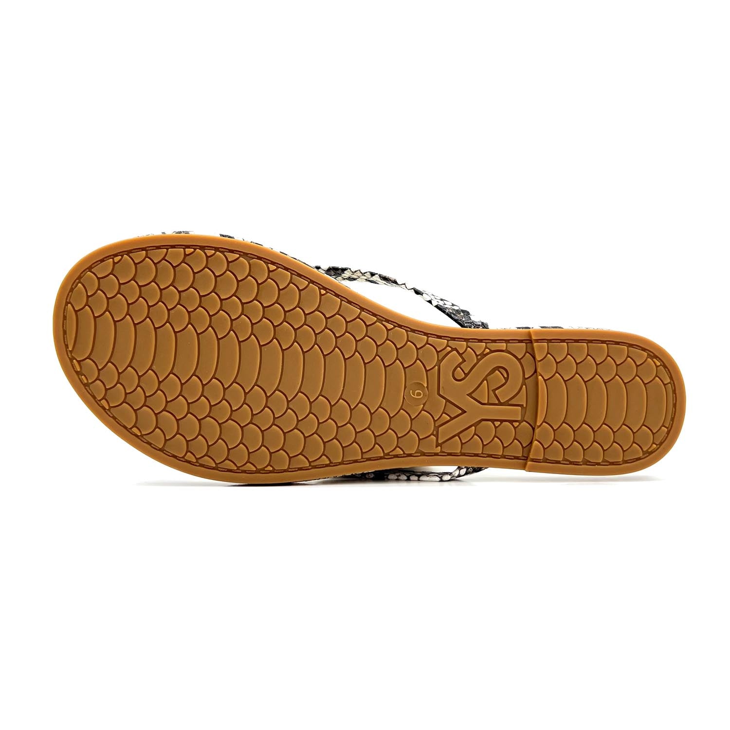 Rivington Flip Flop In Snake Print