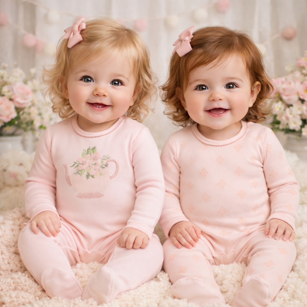 Girls Footies Set