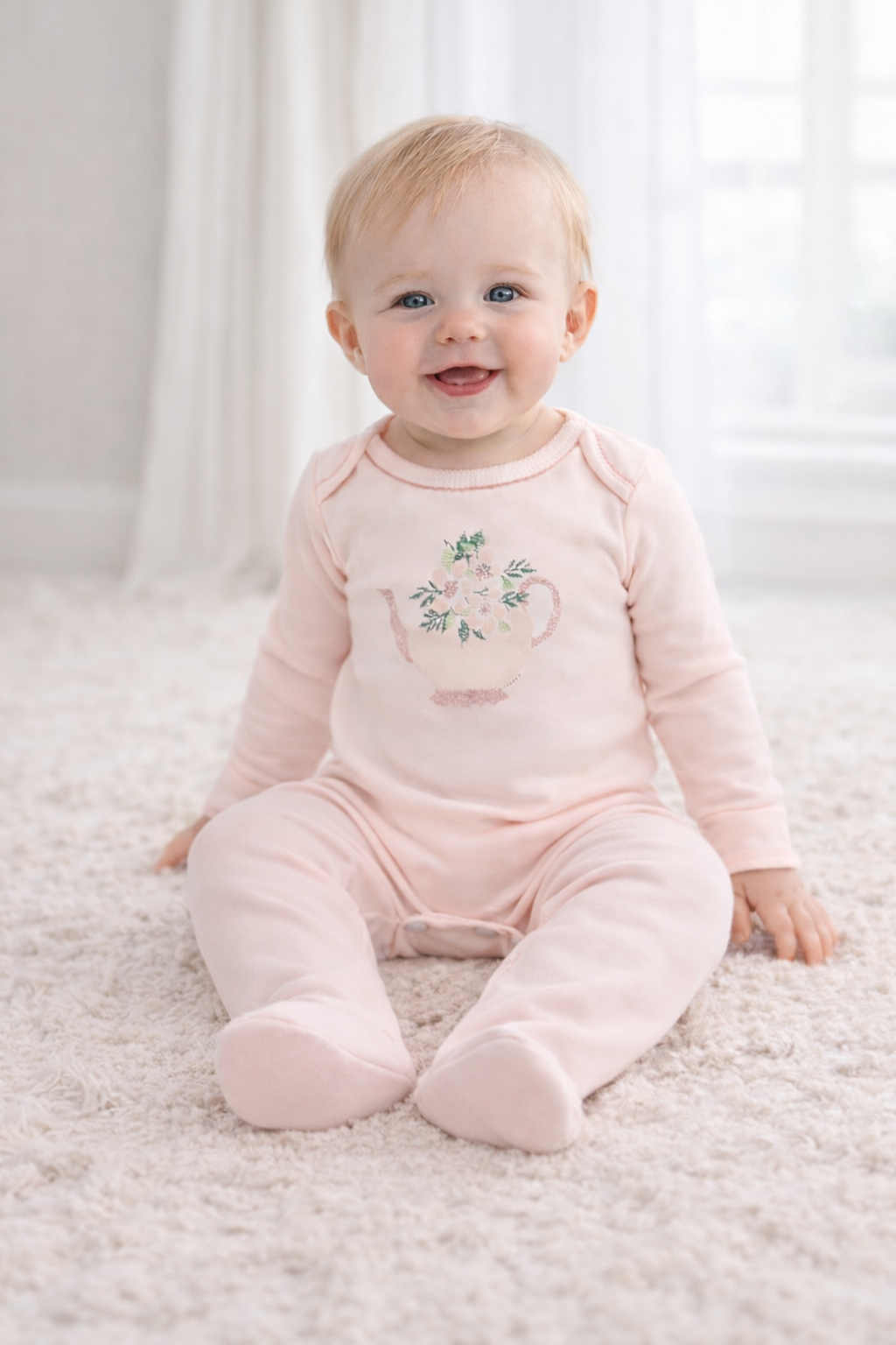Aime's Girls Footie Set