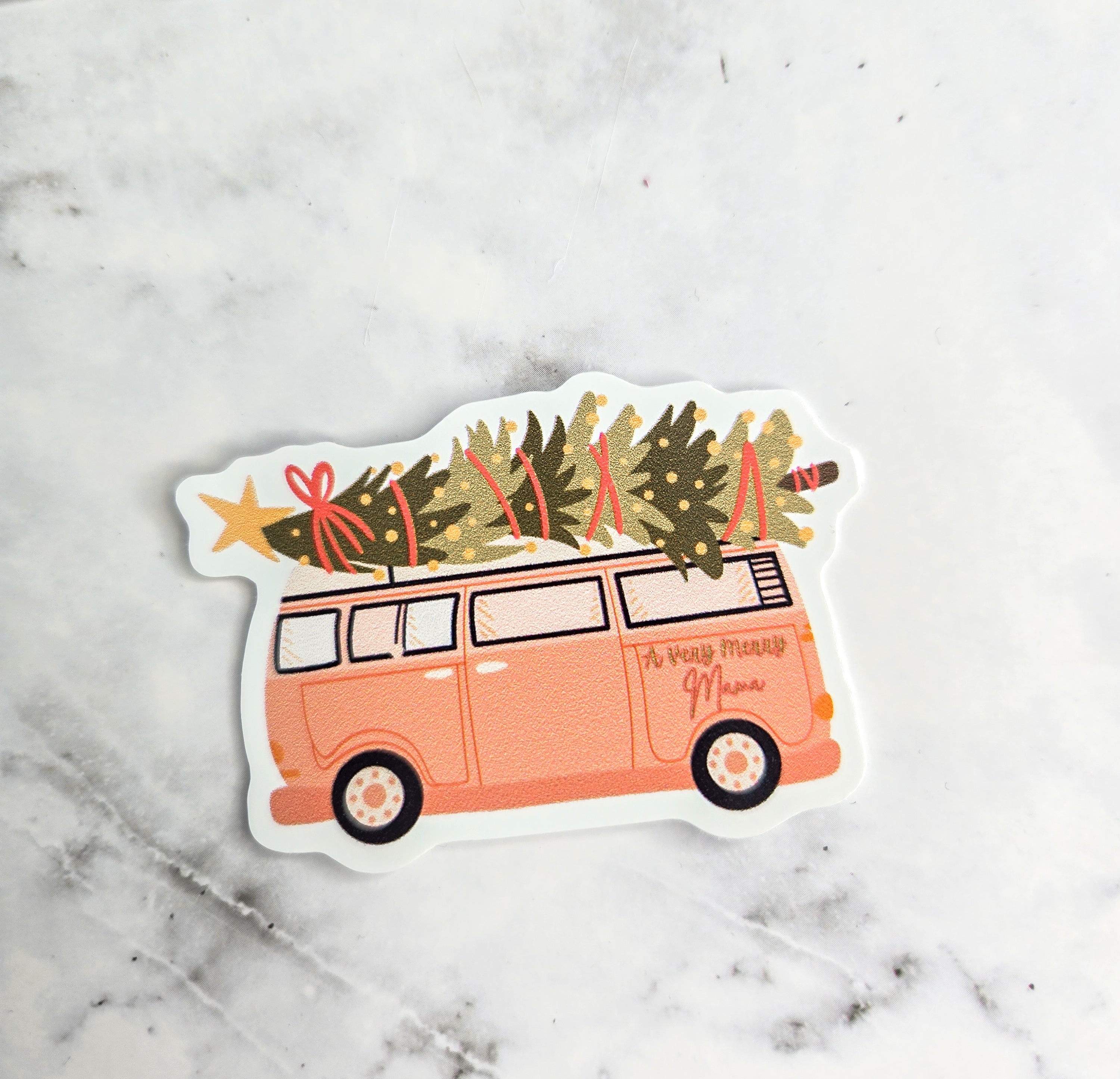 A Very Merry Mama Sticker