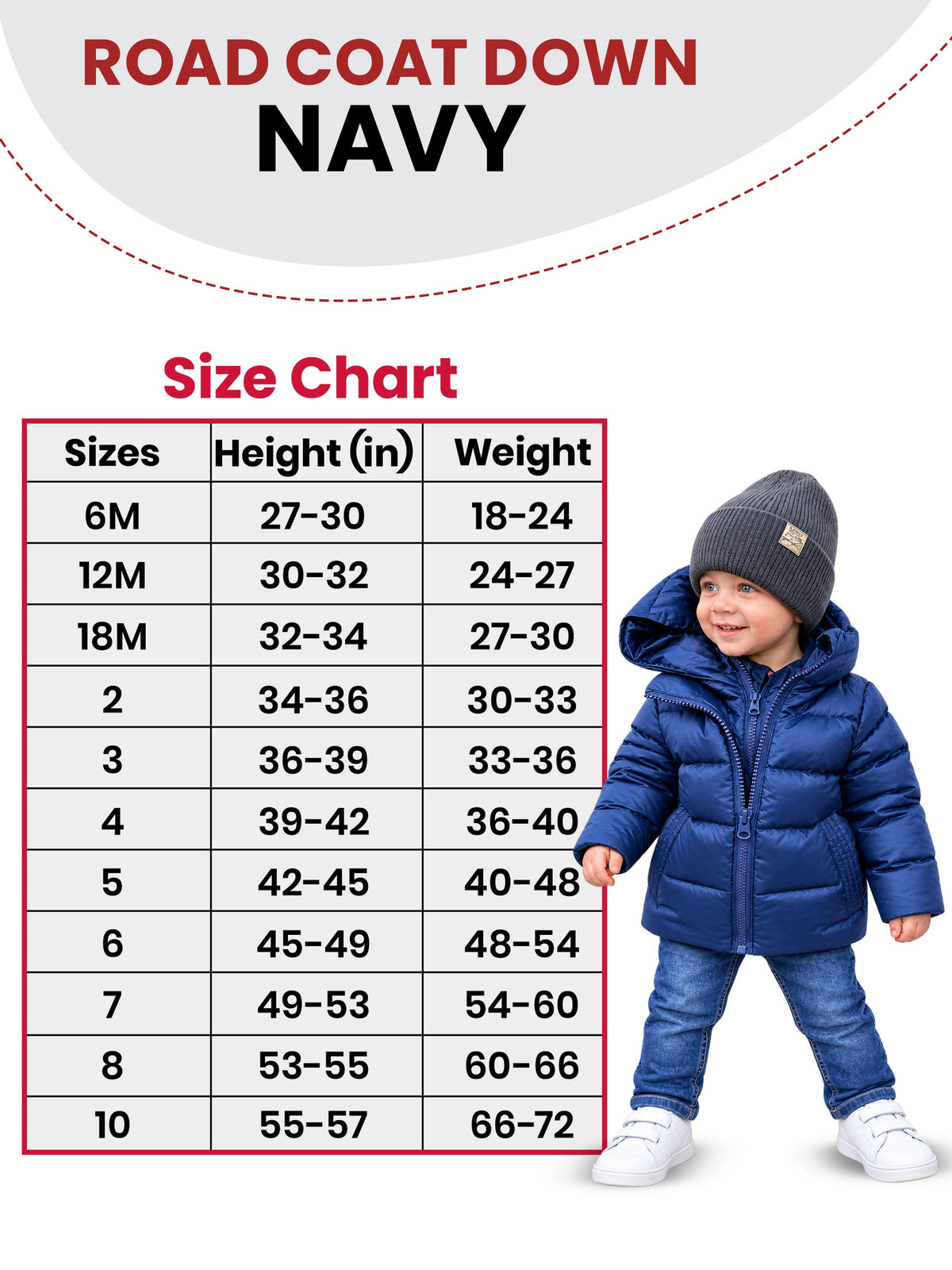 Car Seat Coat | The Road Coat Down - Navy