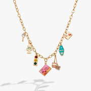 Road Trip Multi-charm Necklace