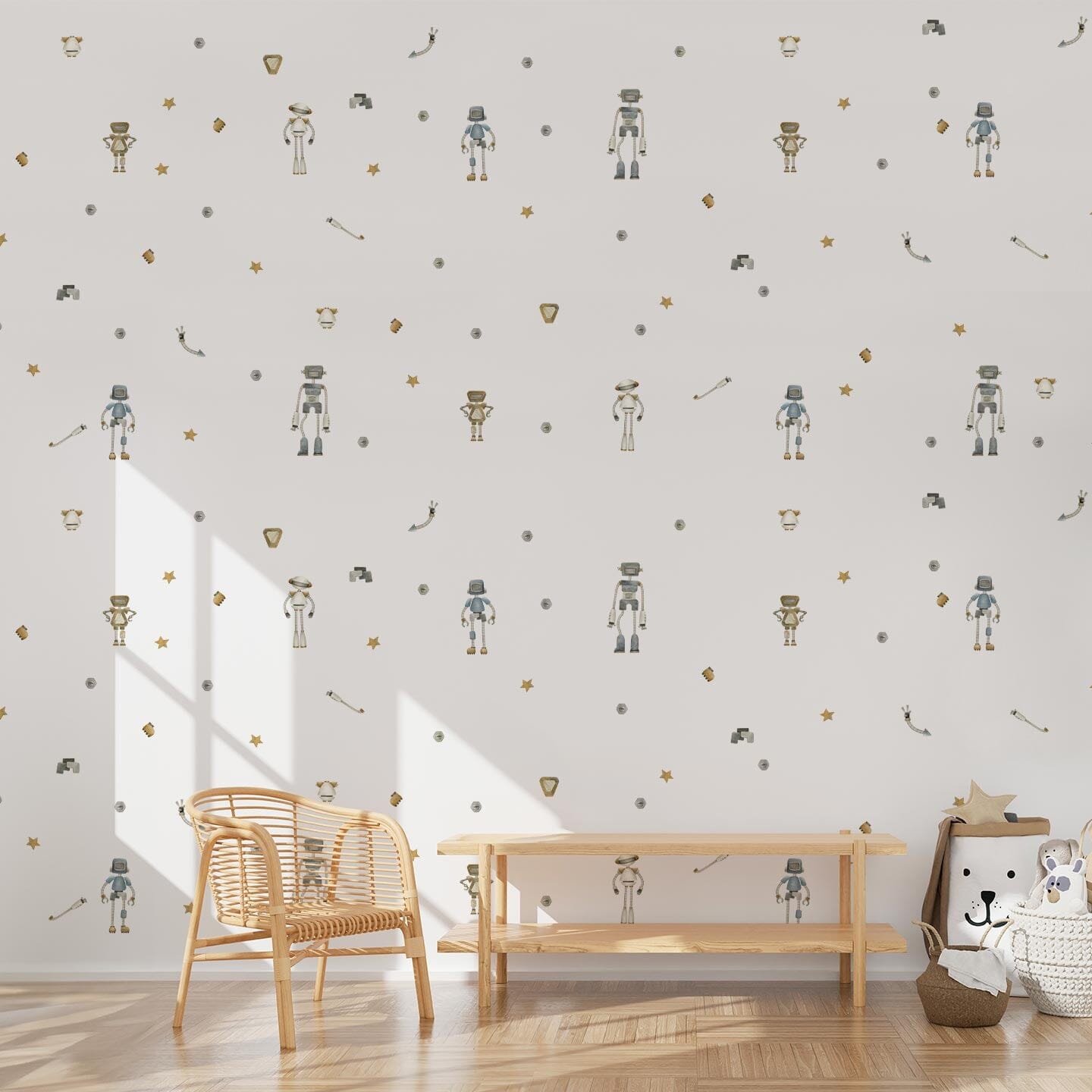 Robot Wall Decals