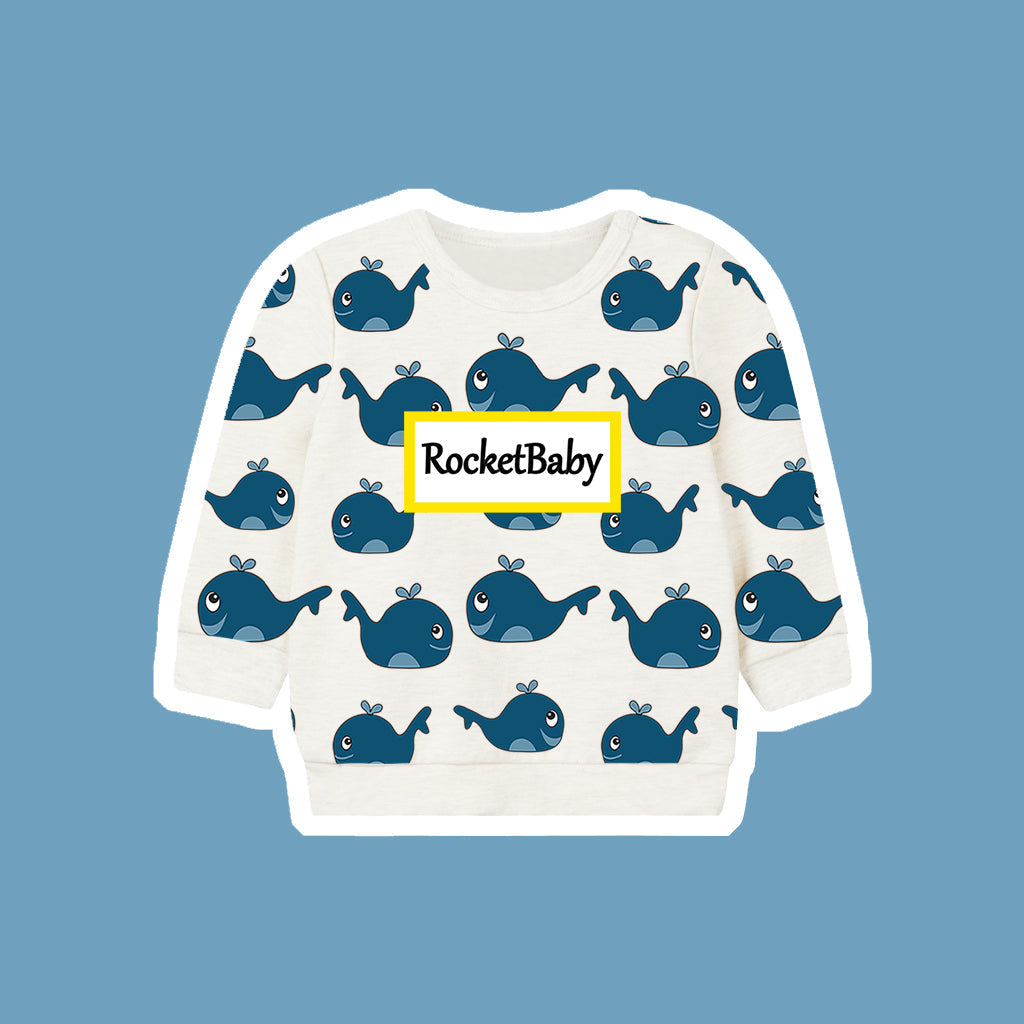 Sweatshirt Whales