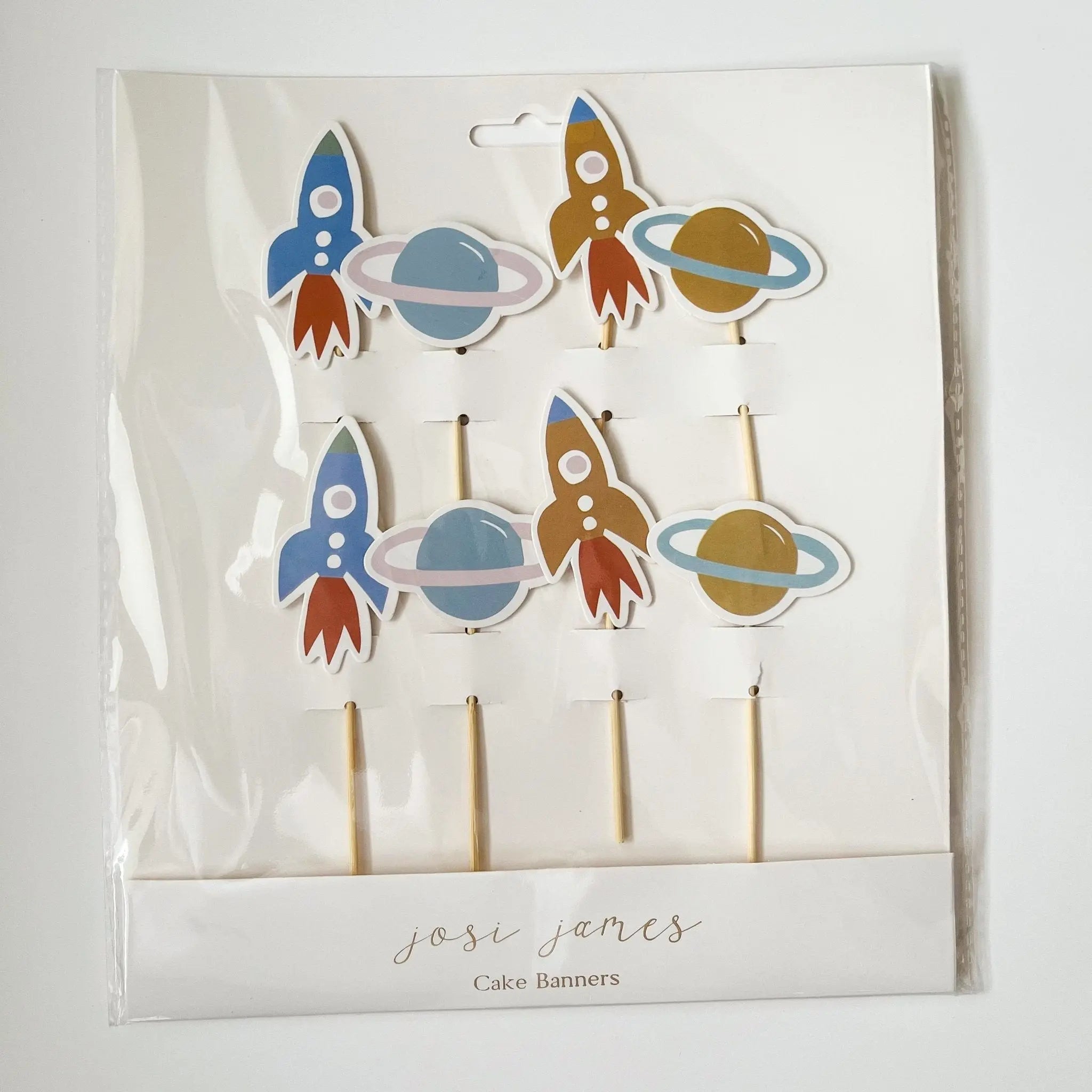 Rocketship Toppers (set Of 8)