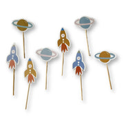 Rocketship Toppers (set Of 8)