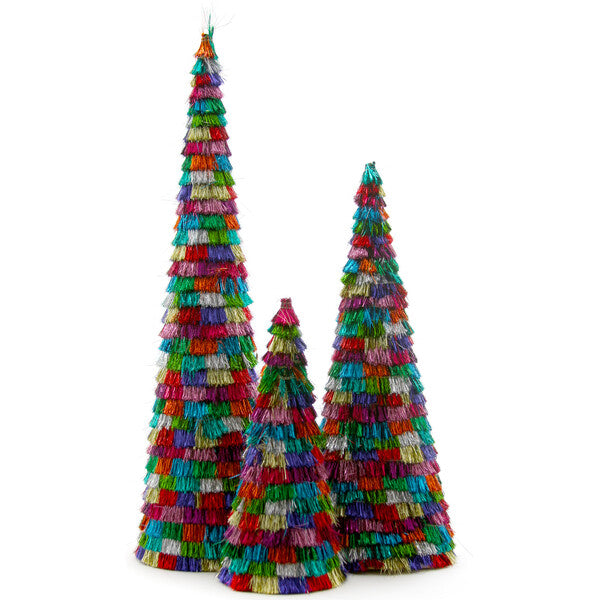 Mardi Gras Trees, Set Of 3