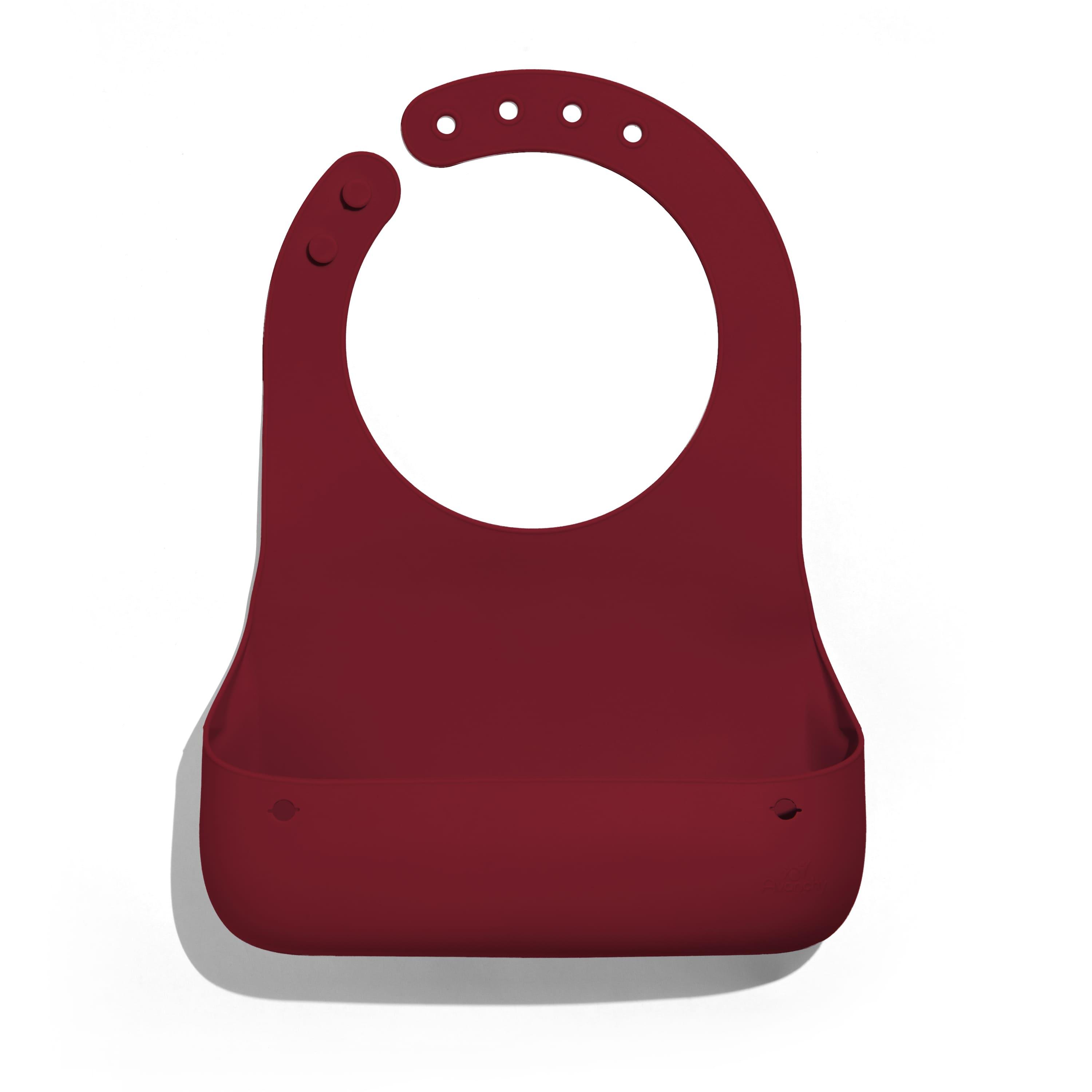 Avanchy Roll & Go Silicone Bibs For Babies + Spoon