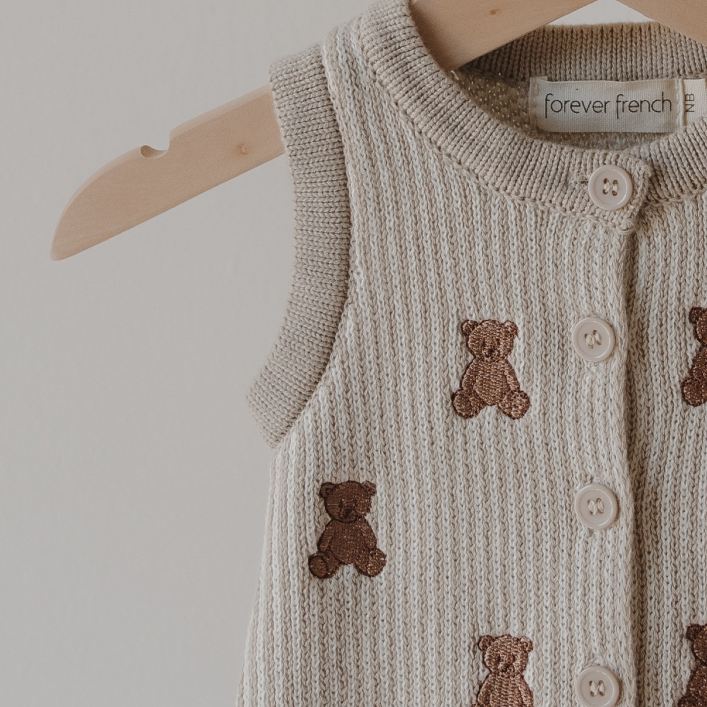 Knit Romper | Teddy