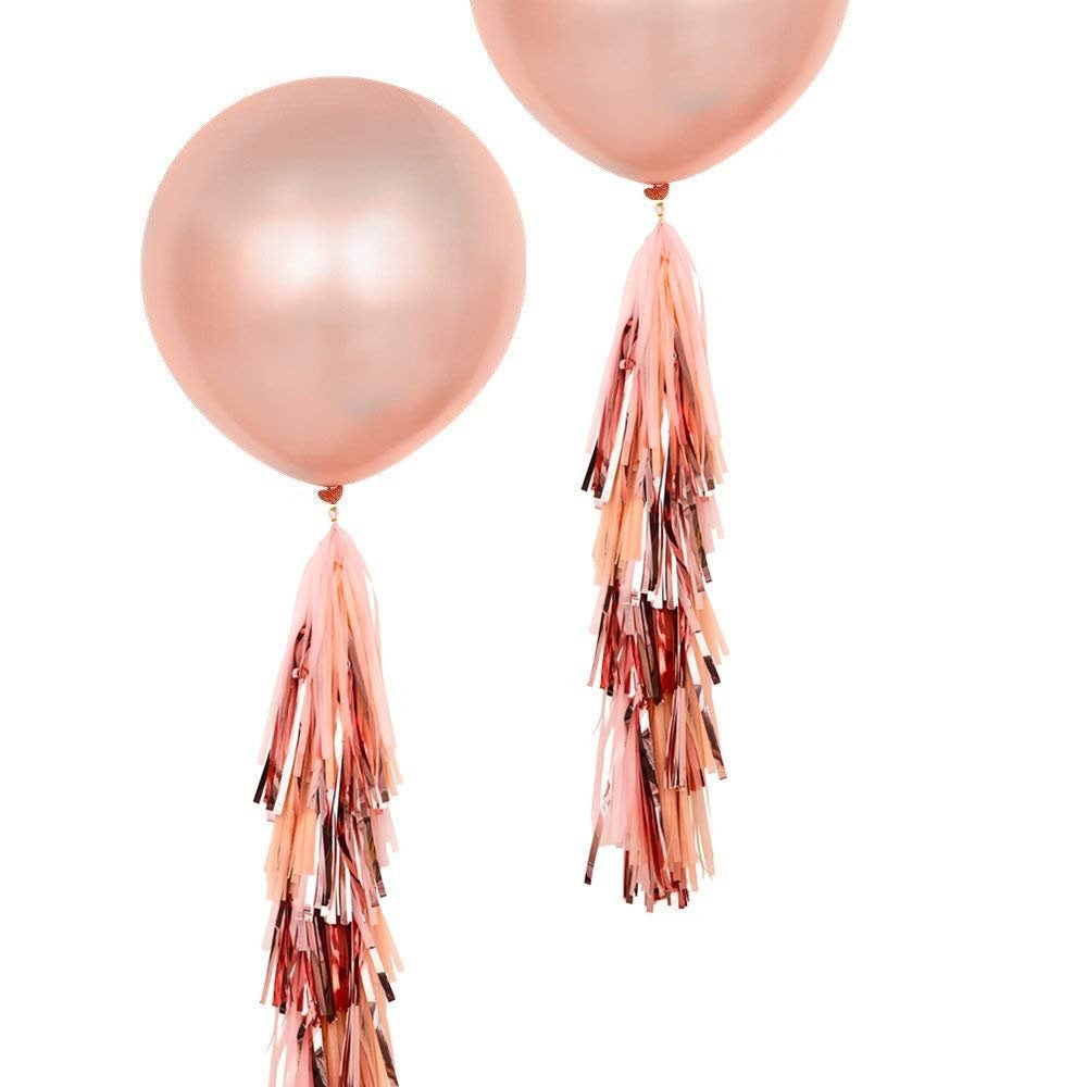 Rose Gold 24-inch (2 Foot) Giant Metallic Balloons