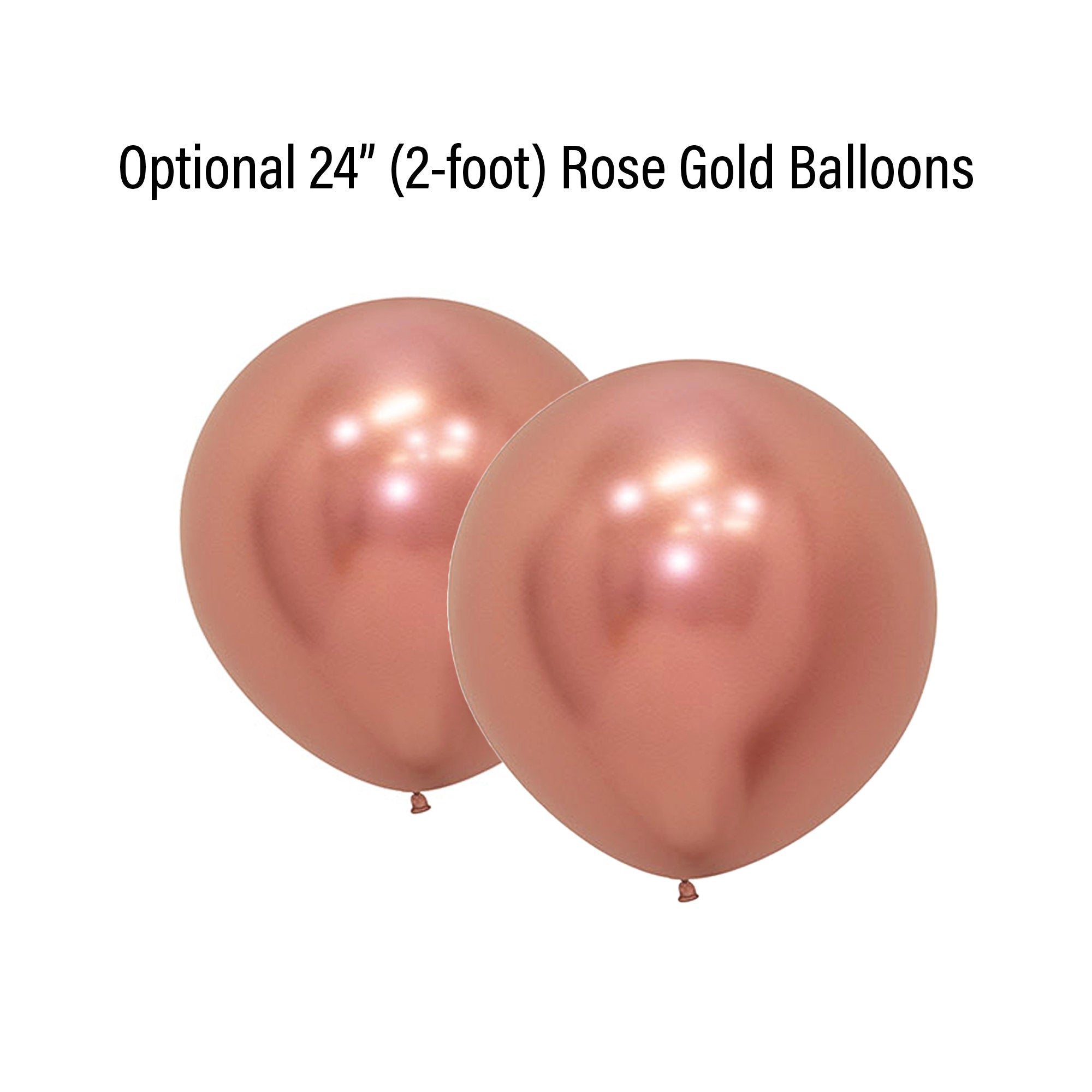 Pink, Gray & Rose Gold Balloon Garland Kit
