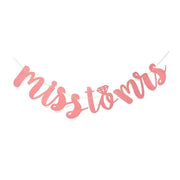 Miss To Mrs Banner