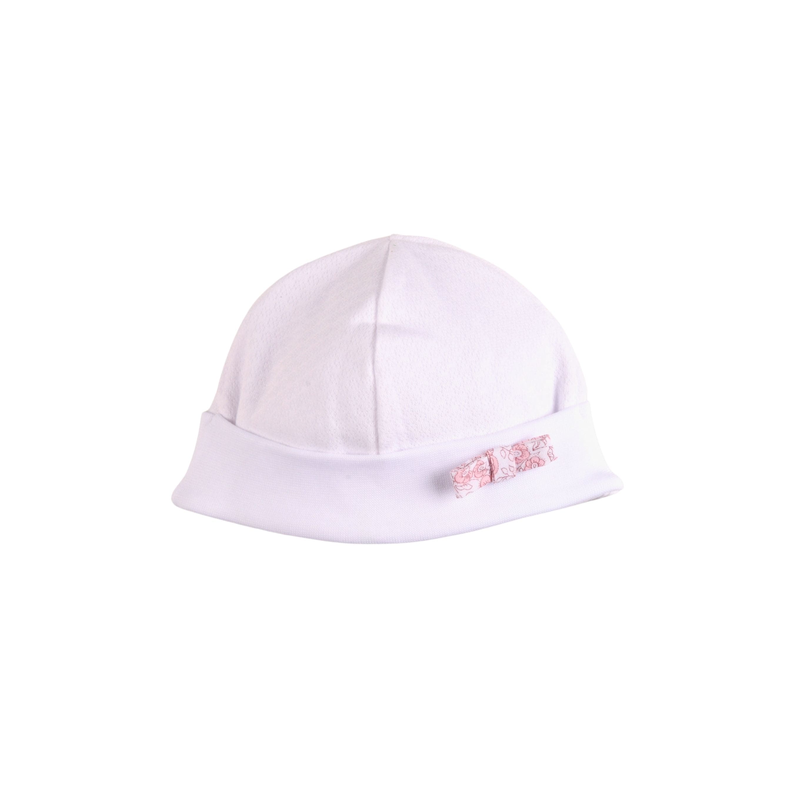 Rose Sweet | Girls White Floral Velour Hat