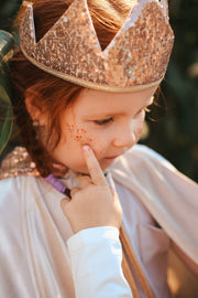 rose Gold Sequins Crown