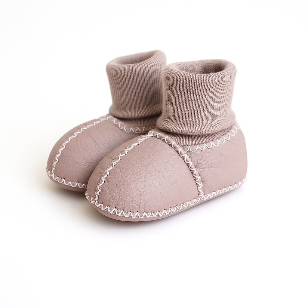 Cozy Booties | Rose Pink