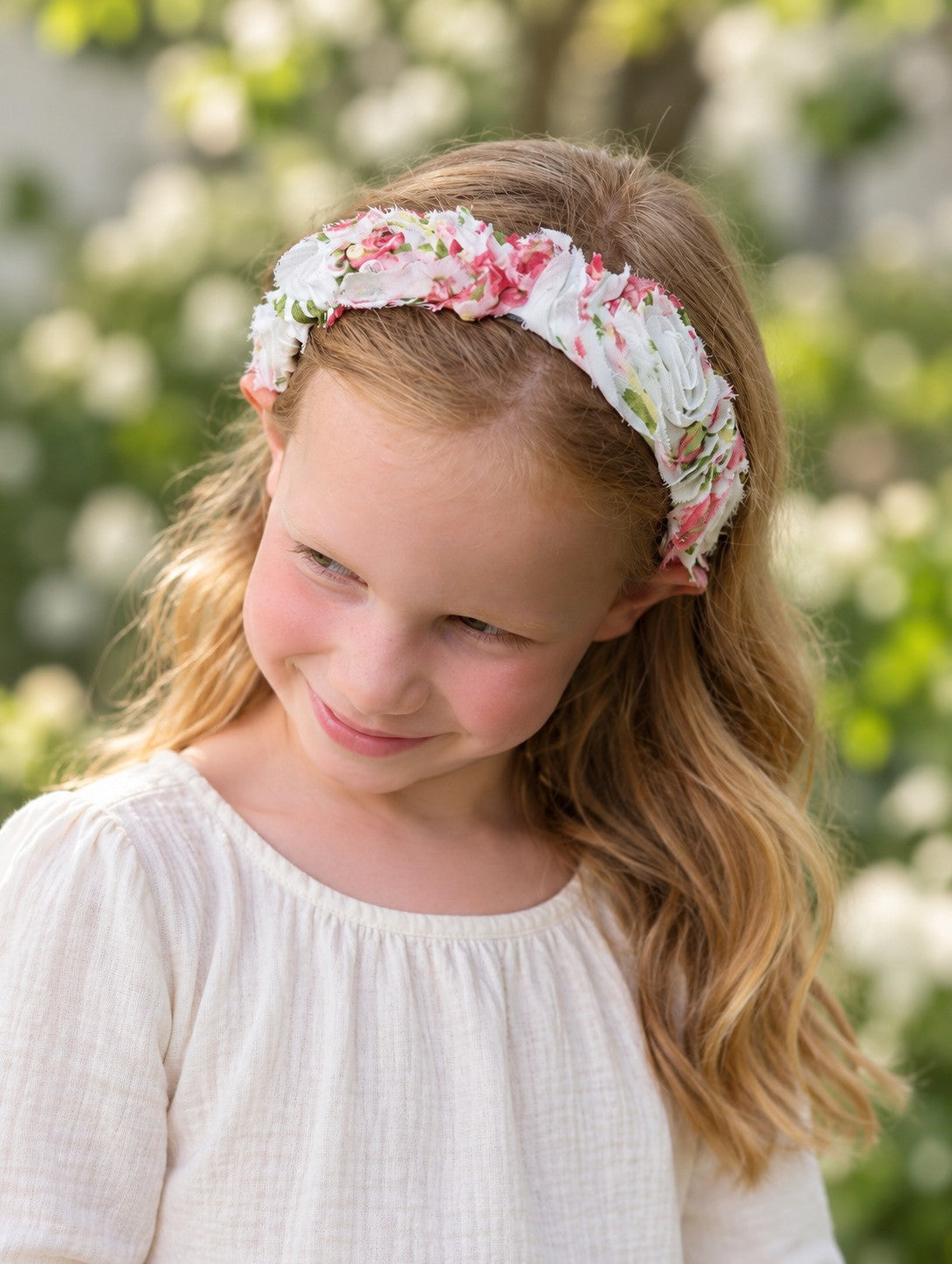 Flower Girl Rose Confection Child Headband